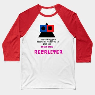 Korean game recruiter t shirts and products Baseball T-Shirt